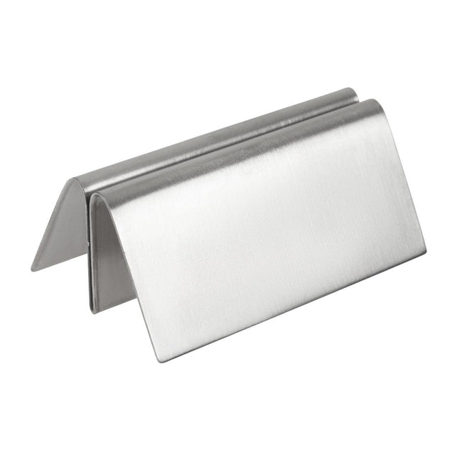 Olympia Stainless Steel Menu Holder - DM221  Olympia   