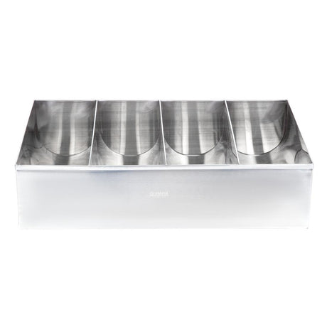 Olympia Cutlery Holder Stainless Steel - DM274  Olympia   