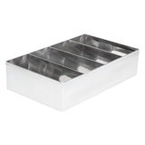 Olympia Cutlery Holder Stainless Steel - DM274  Olympia   