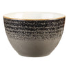 Churchill Studio Prints Homespun Charcoal Black Sugar Bowl 227ml 8oz - DM433 Bowls Churchill