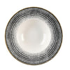 Churchill Studio Prints Homespun Charcoal Black Wide Rim Bowl 240mm - DM450 Bowls Churchill