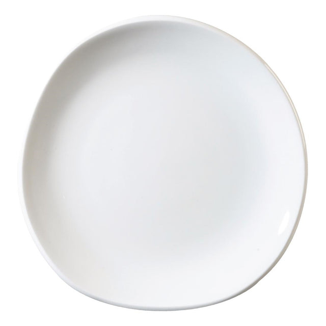 Churchill Organic White Round Plate 186mm (Pack of 12) - DM454 Plates Churchill