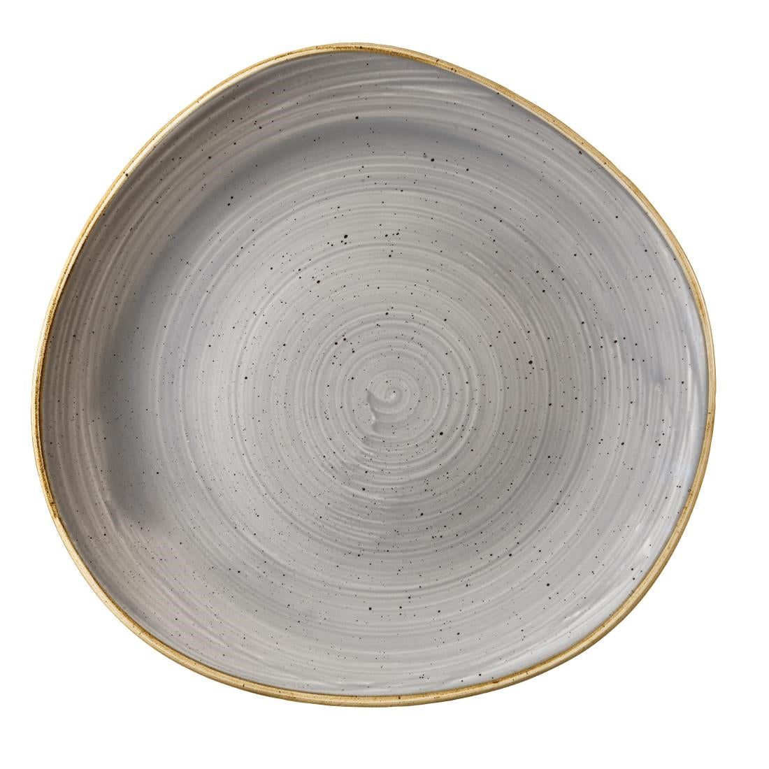 Churchill Stonecast Round Plates Peppercorn Grey 286mm (Pack of 12) - DM456 Plates Churchill