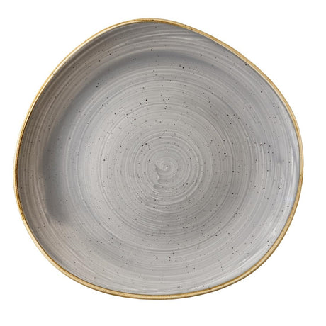 Churchill Stonecast Round Plates Peppercorn Grey 286mm (Pack of 12) - DM456 Plates Churchill