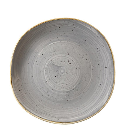 Churchill Stonecast Round Plate Peppercorn Grey 264mm (Pack of 12) - DM457 Plates Churchill