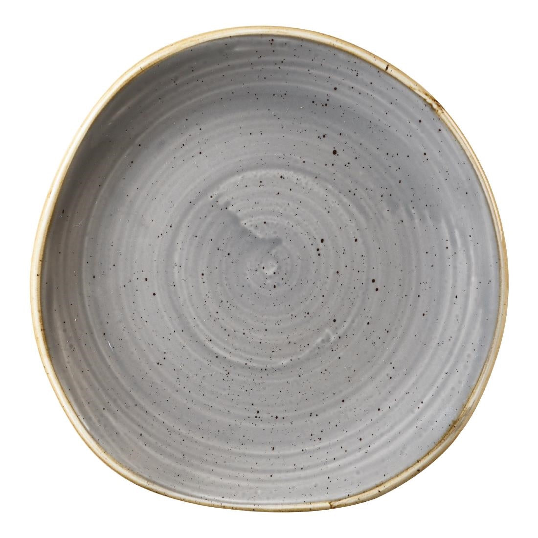 Churchill Stonecast Round Plate Peppercorn Grey 186mm (Pack of 12) - DM459 Plates Churchill