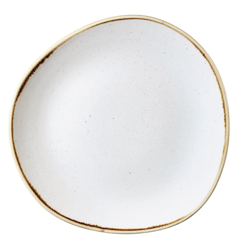 Churchill Stonecast Round Plate Barley White 286mm (Pack of 12) - DM461 Plates Churchill