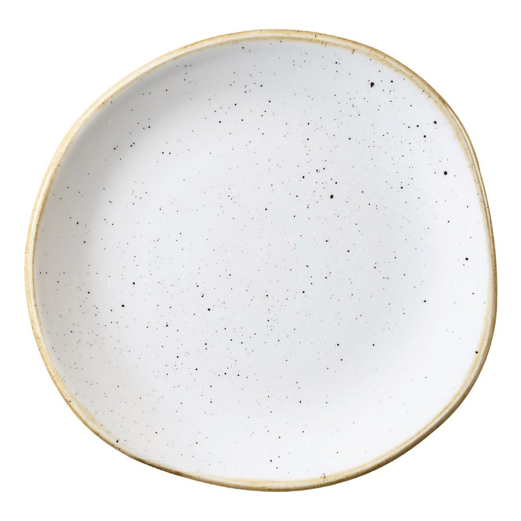 Churchill Stonecast Round Plates Barley White 186mm (Pack of 12) - DM464 Plates Churchill