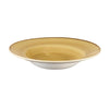Churchill Stonecast Round Wide Rim Bowl Mustard Seed Yellow 240mm (Pack of 12) - DM469 Bowls Churchill