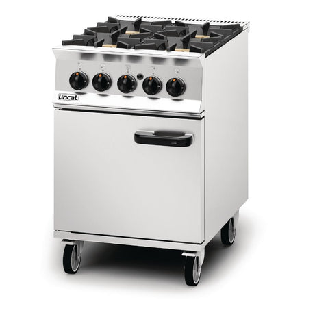 Lincat Opus 800 Natural Gas 4 Burner Range OG8001/N - DM500-N  Lincat   