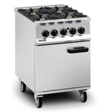 Lincat Opus 800 Natural Gas 4 Burner Range OG8001/N - DM500-N  Lincat   