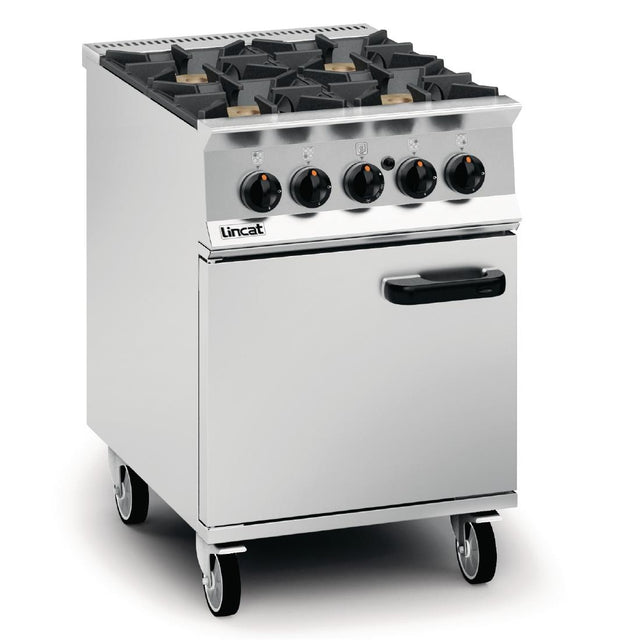 Lincat Opus 800 Natural Gas 4 Burner Range OG8001/N - DM500-N  Lincat   