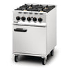 Lincat Opus 800 Natural Gas 4 Burner Range with Right Hand Door OG8001/N/RHD - DM501-N  Lincat   