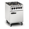 Lincat Opus 800 Propane Gas 4 Burner Range with Right Hand Door OG8001/P/RHD - DM501-P  Lincat   