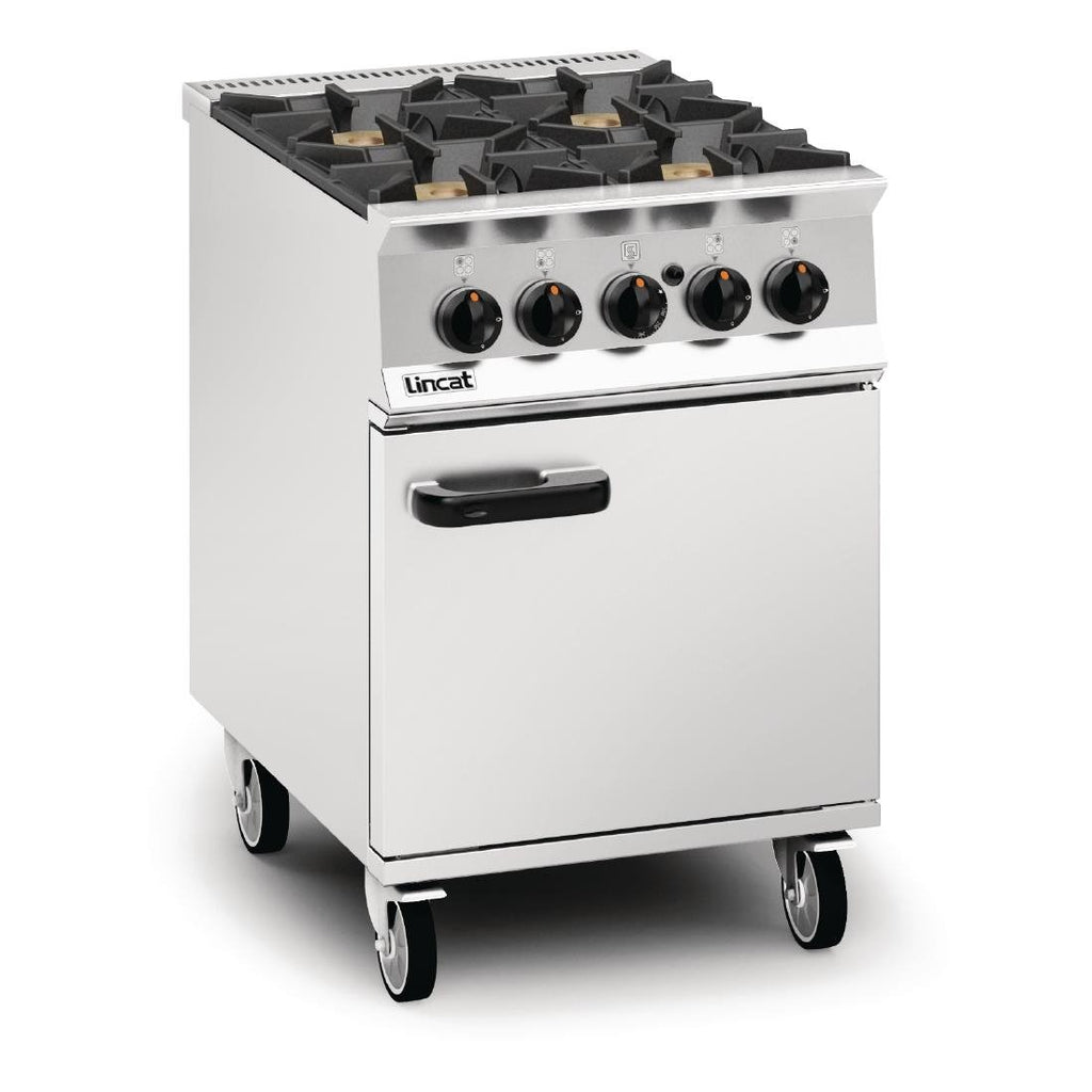 Lincat Opus 800 Propane Gas 4 Burner Range with Right Hand Door OG8001/P/RHD - DM501-P  Lincat   