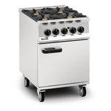 Lincat Opus 800 Propane Gas 4 Burner Range with Right Hand Door OG8001/P/RHD - DM501-P  Lincat   
