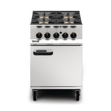 Lincat Opus 800 Natural Gas 4 Burner Range with Right Hand Door OG8001/N/RHD - DM501-N  Lincat   