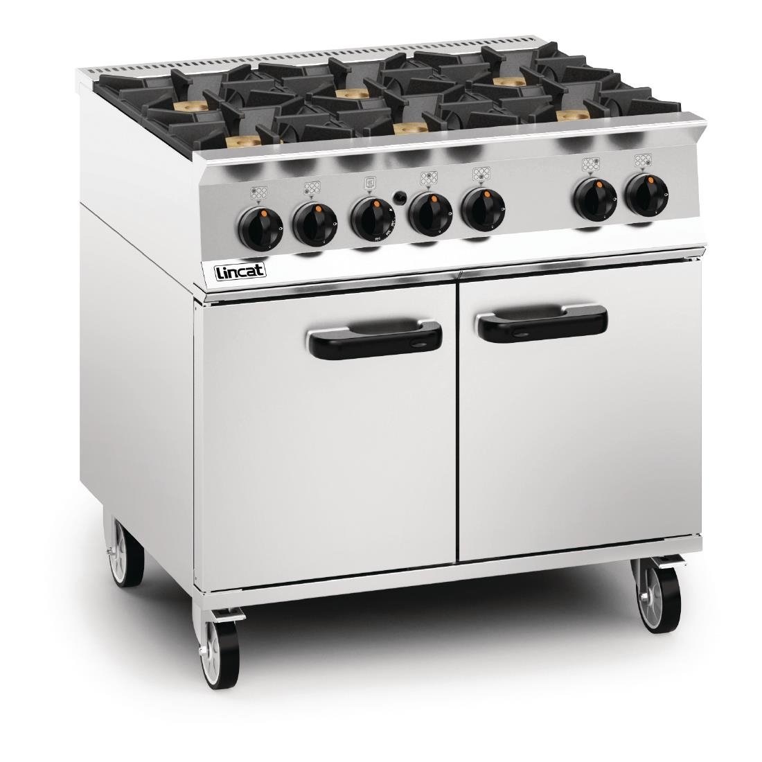 Lincat Opus 800 Propane Gas Oven Range 6 Burner OG8002/P - DM502-P  Lincat   