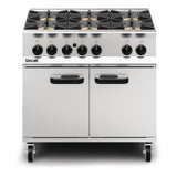 Lincat Opus 800 Natural Gas Oven Range 6 Burner OG8002/N - DM502-N  Lincat   