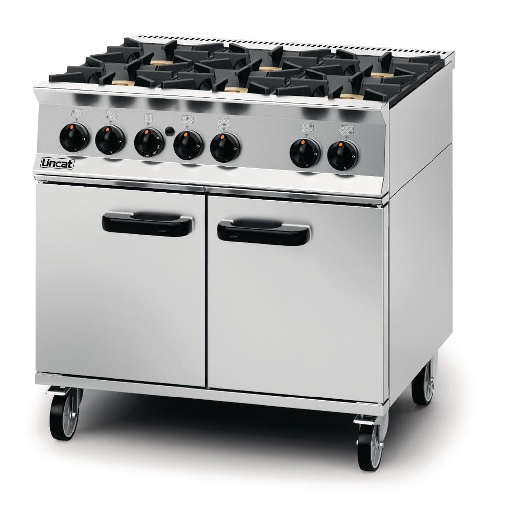 Lincat Opus 800 Natural Gas Oven Range 6 Burner OG8002/N - DM502-N  Lincat   