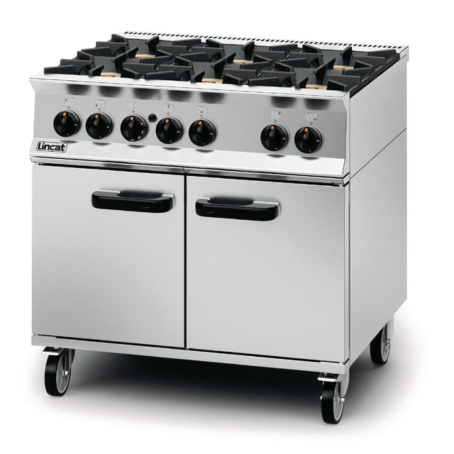 Lincat Opus 800 Natural Gas Oven Range 6 Burner OG8002/N - DM502-N  Lincat   