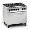 Lincat Opus 800 Propane Gas 6 Burner Range with Drop Down Door OG8002/P - DM503-P  Lincat   