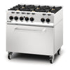 Lincat Opus 800 Natural Gas 6 Burner Range with Drop Down Door OG8002/N - DM503-N  Lincat   