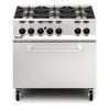 Lincat Opus 800 Natural Gas 6 Burner Range with Drop Down Door OG8002/N - DM503-N  Lincat   