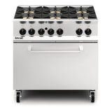 Lincat Opus 800 Propane Gas 6 Burner Range with Drop Down Door OG8002/P - DM503-P  Lincat   