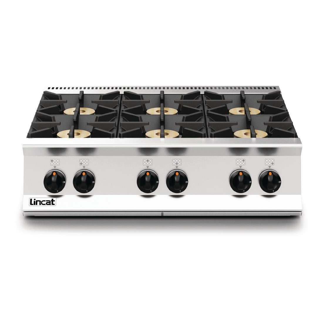 Lincat Opus 800 Natural Gas 6 Burner Boiling Top OG8004/N - DM505-N  Lincat   