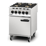 Lincat Opus 800 Natural Gas 4 Burner Dual Fuel Oven Range OD8006/N - DM508-N  Lincat   