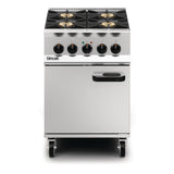 Lincat Opus 800 Natural Gas 4 Burner Dual Fuel Oven Range OD8006/N - DM508-N  Lincat   