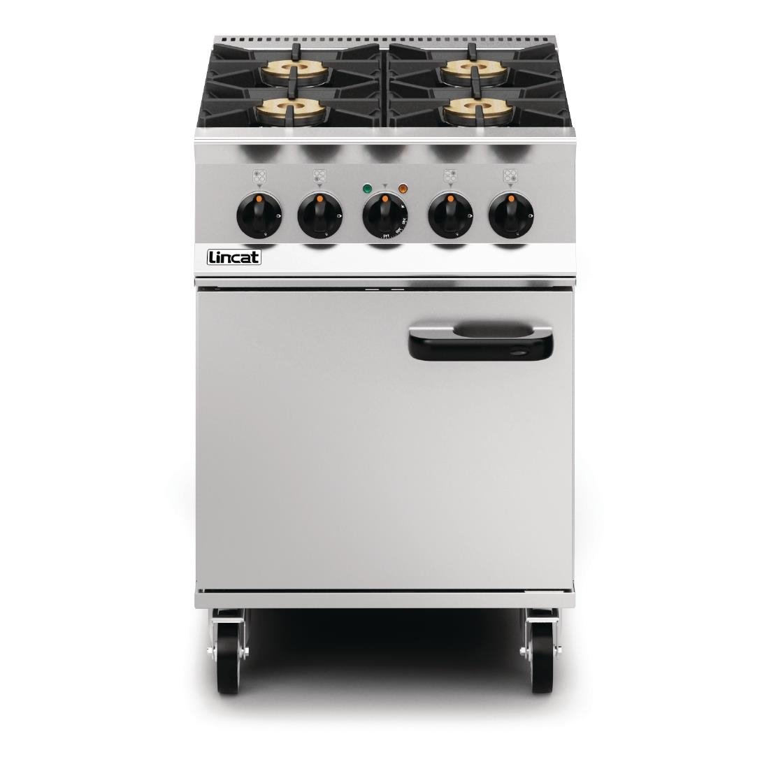 Lincat Opus 800 Propane Gas 4 Burner Dual Fuel Oven Range OD8006/N - DM508-P  Lincat   