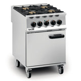 Lincat Opus 800 Natural Gas 4 Burner Dual Fuel Oven Range OD8006/N - DM508-N  Lincat   