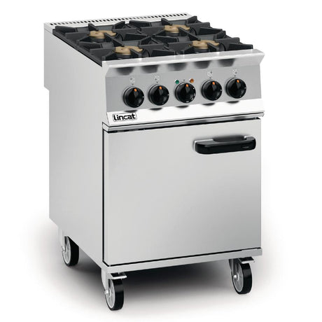 Lincat Opus 800 Natural Gas 4 Burner Dual Fuel Oven Range OD8006/N - DM508-N  Lincat   