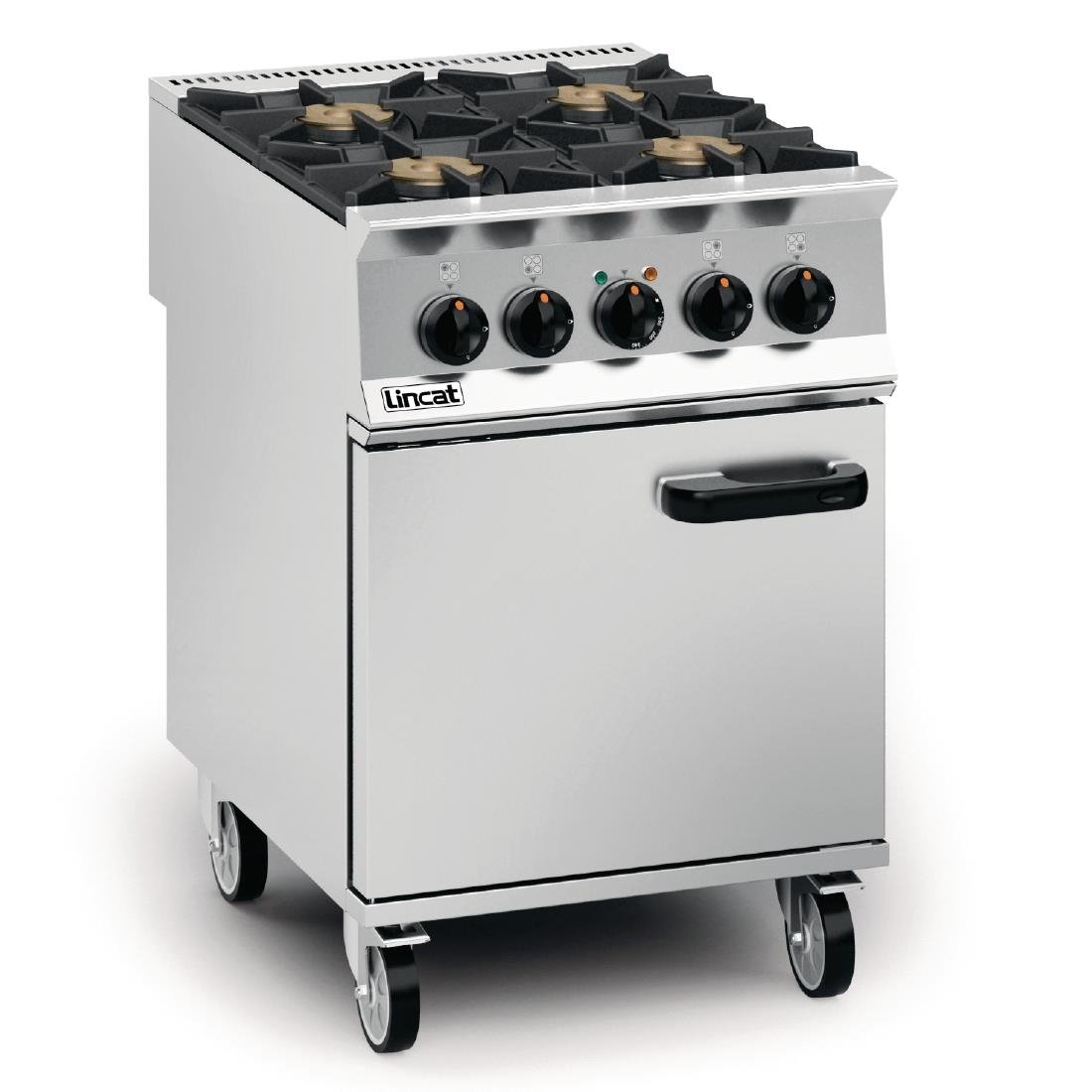 Lincat Opus 800 Propane Gas 4 Burner Dual Fuel Oven Range OD8006/N - DM508-P  Lincat   
