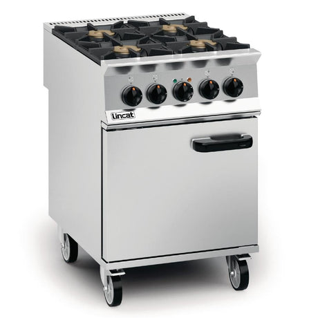 Lincat Opus 800 Propane Gas 4 Burner Dual Fuel Oven Range OD8006/N - DM508-P  Lincat   