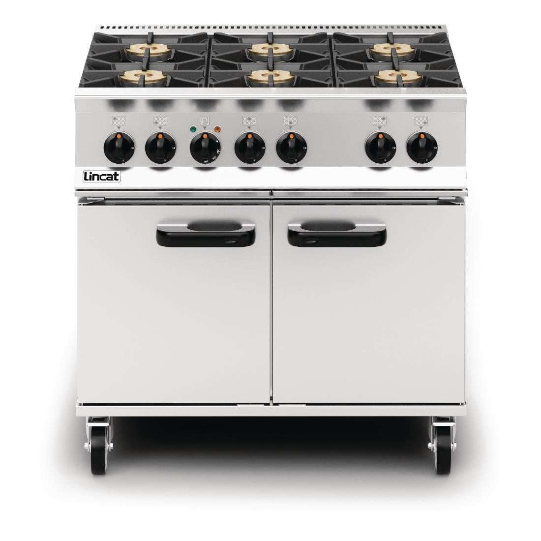 Lincat Opus 800 Propane Gas 6 Burner Dual Fuel Oven Range OD8007/P - DM509-P  Lincat   