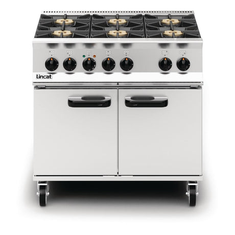 Lincat Opus 800 Propane Gas 6 Burner Dual Fuel Oven Range OD8007/P - DM509-P  Lincat   