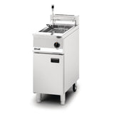 Lincat Opus 800 Single Tank Single Basket Free Standing Propane Gas Filtration Fryer OG8106/OP - DM533-P Freestanding Gas Fyers Lincat