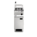 Lincat Opus 800 Single Tank Single Basket Free Standing Natural Gas Filtration Fryer OG8106/OP - DM533-N Freestanding Gas Fyers Lincat