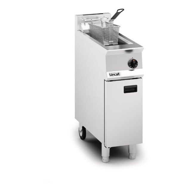 Lincat Opus 800 Single Tank Single Basket Free Standing Natural Gas Fryer OG8110 - DM536-N Freestanding Gas Fyers Lincat