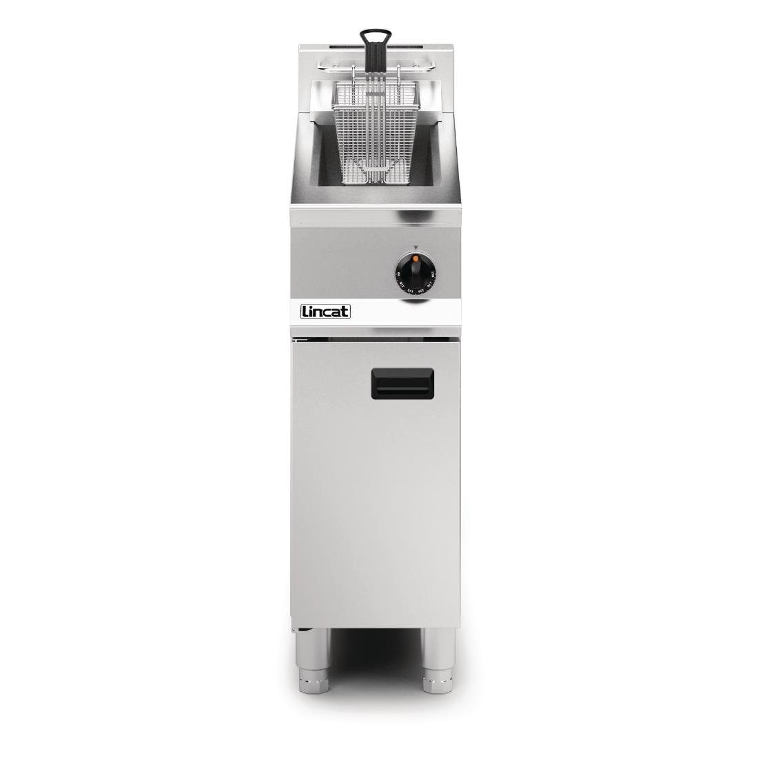 Lincat Opus 800 Single Tank Single Basket Free Standing Propane Gas Fryer OG8110 - DM536-P Freestanding Gas Fyers Lincat