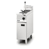 Lincat Opus 800 Single Tank Single Basket Free Standing Propane Gas Filtration Fryer OG8110/OP - DM537-P Freestanding Gas Fyers Lincat