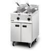 Lincat Opus 800 Twin Tank Twin Basket Free Standing Propane Gas Fryer OG8111 - DM538-P Freestanding Gas Fyers Lincat