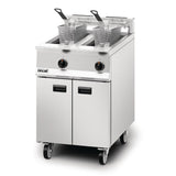 Lincat Opus 800 Twin Tank Twin Basket Free Standing Propane Gas Fryer OG8111 - DM538-P Freestanding Gas Fyers Lincat