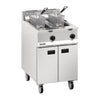 Lincat Opus 800 Twin Tank Twin Basket Free Standing Propane Gas Fryer OG8111 - DM538-P Freestanding Gas Fyers Lincat