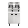 Lincat Opus 800 Twin Tank Twin Basket Free Standing Propane Gas Fryer OG8111 - DM538-P Freestanding Gas Fyers Lincat