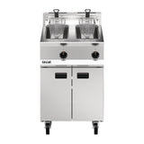 Lincat Opus 800 Twin Tank Twin Basket Free Standing Propane Gas Fryer OG8111 - DM538-P Freestanding Gas Fyers Lincat