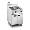 Lincat Opus 800 Twin Tank Twin Basket Free Standing Propane Gas Dual Filtration Fryer OG8111/OP2 - DM540-P Freestanding Gas Fyers Lincat